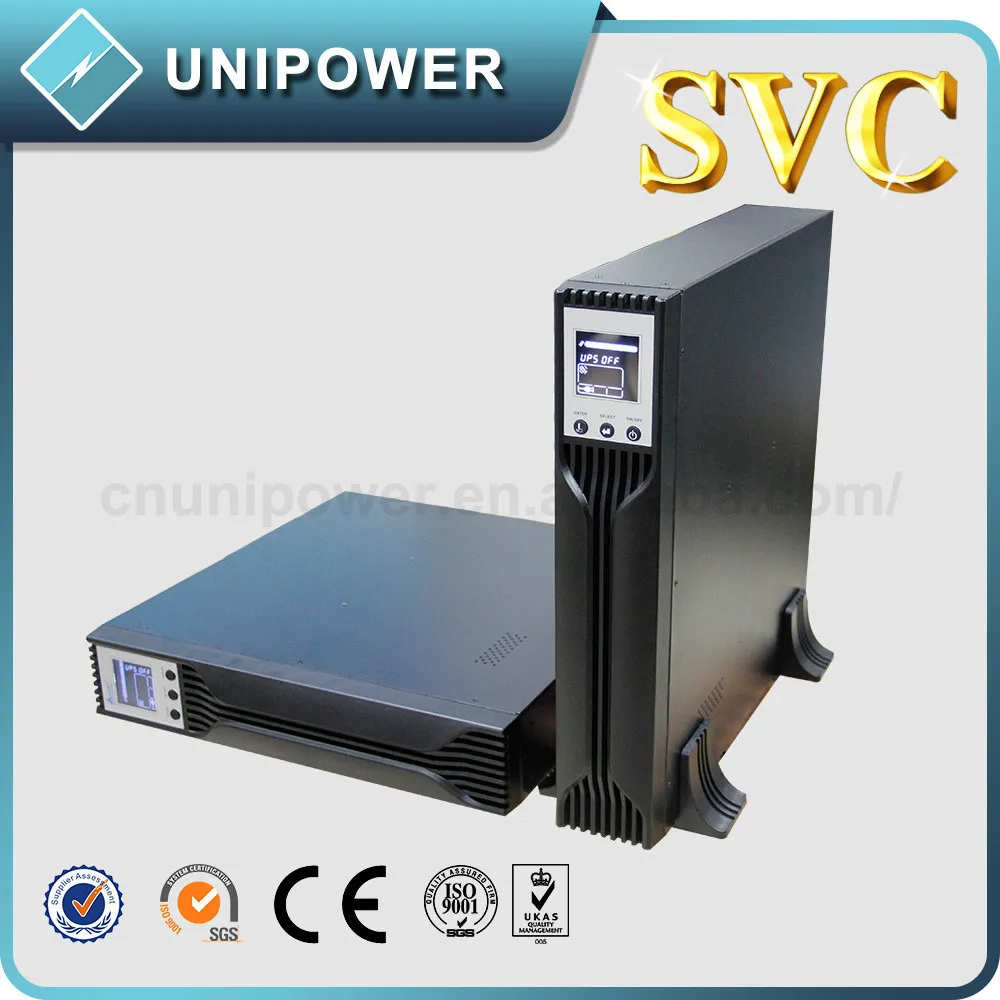 10kVA стойки / башня Puresine волна онлайн расширяемый G-сенсора ЖК UPS