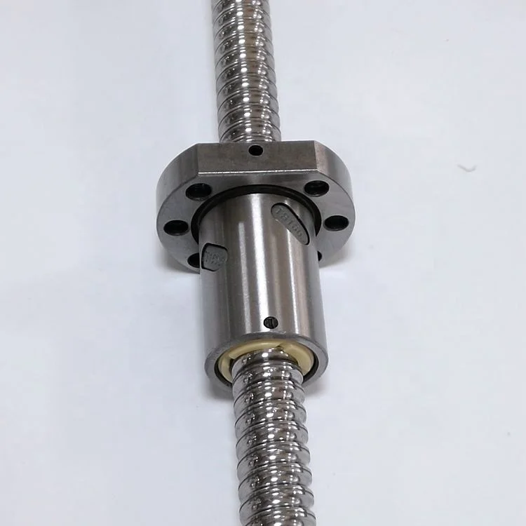 assembly ball screw actuator vertical cnc spindle 3205 ball screw nut in SFU3205 ball screw set