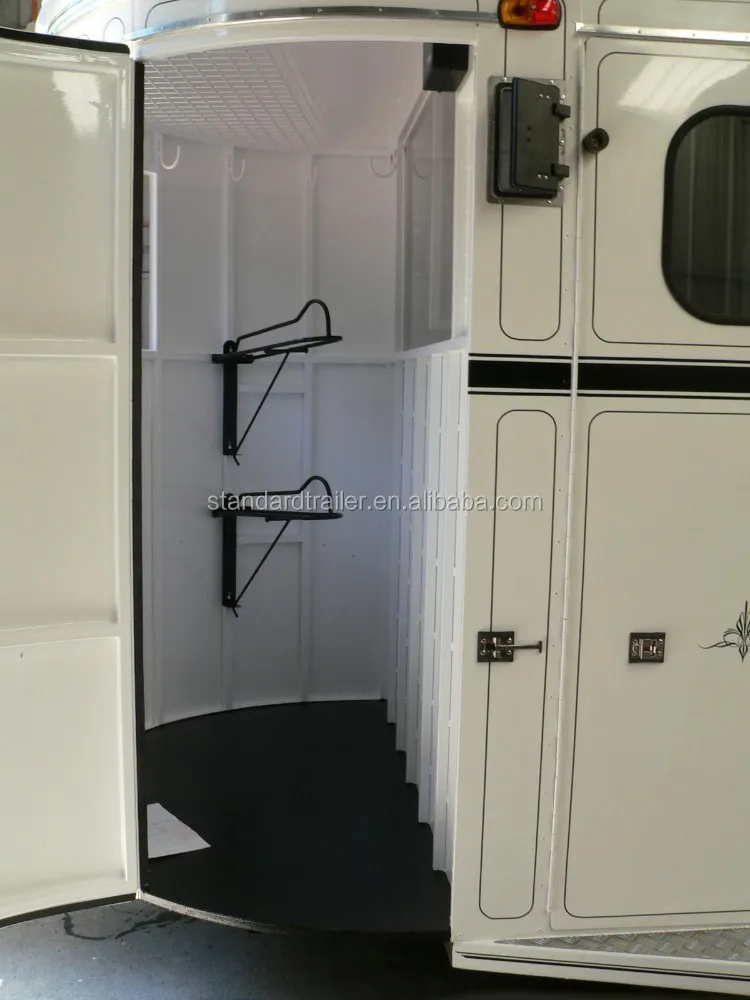 High quality deluxe horse trailer made in china