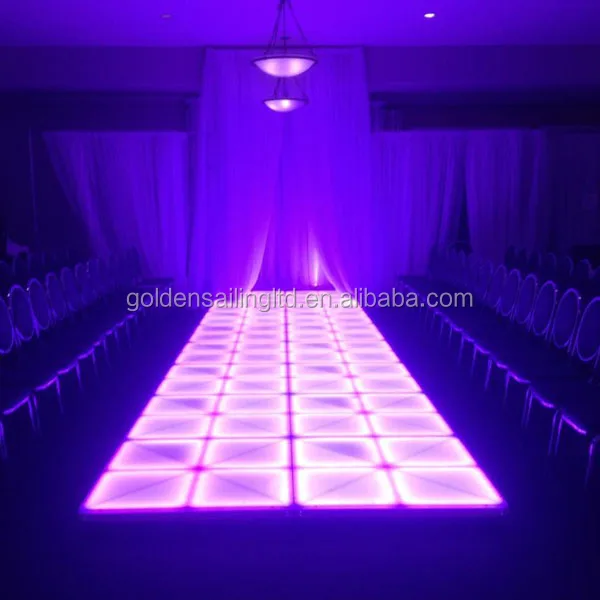 Led dance floor for events party , and interactive led dance floor