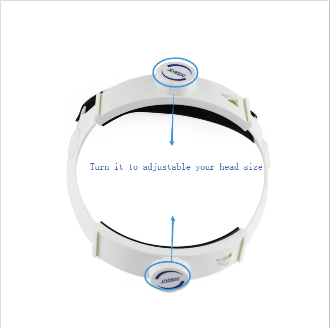 Медицинский налобный фонарь JD2500 перезаряжаемый светодиодный