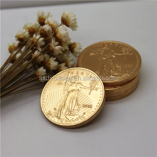 
999 fine gold coin 24k pure gold /gold coin for sales 