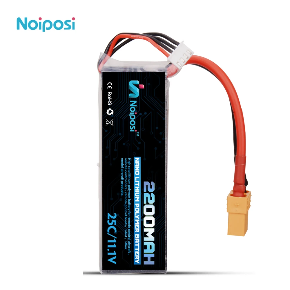 3S1P 25c 11.1v 2200mah Lipo Battery Pack for Rc Model Airplane