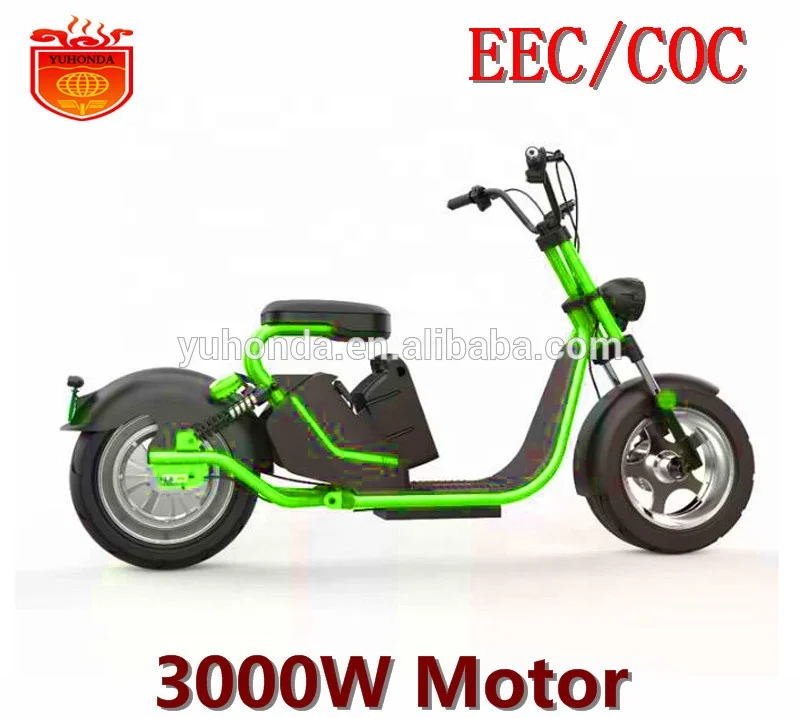 2019 new EEC/COC City coco Electric Scooter 3000W Motor with Removable Lithium Battery