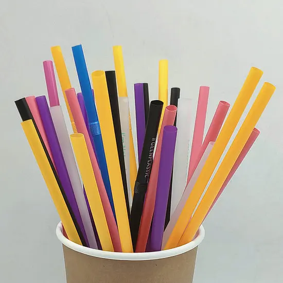 
Biodegradable Compostable Eco-Friendly PLA Straw For Decoration 
