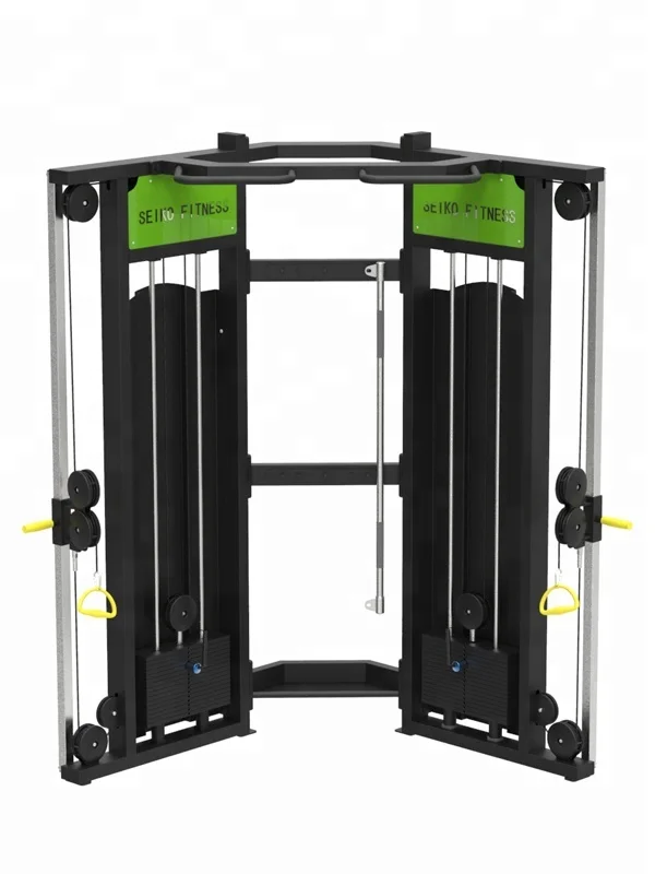 gym equipment cable crossover machine