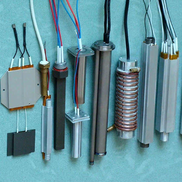 
PTC water heating element with twine pipe 