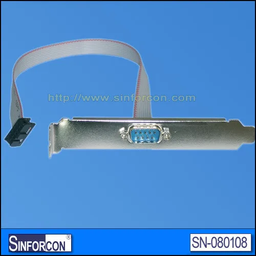 DB9 serial flat cable flat serial extension cable internal serial cables