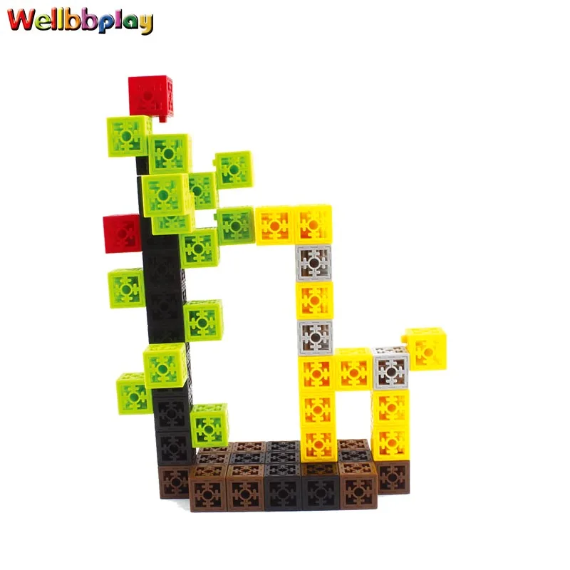 DIY Toy Style and Plastic Material Plastic building blocks