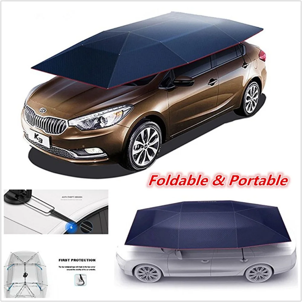 Patent holder 1st generation Portable automatic car umbrella shade
