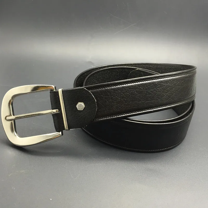 Фабрика YiWu LQbelt, черный ремень из ПВХ, мужской ремень с пряжкой с язычком для мужчин, пластиковые резиновые ремни