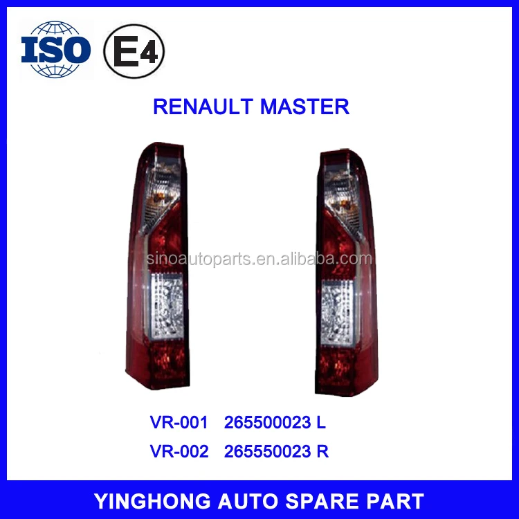 REAR LIGHT FOR RENAULT MASTER TAIL LAMP 265500023 265550023 tail light