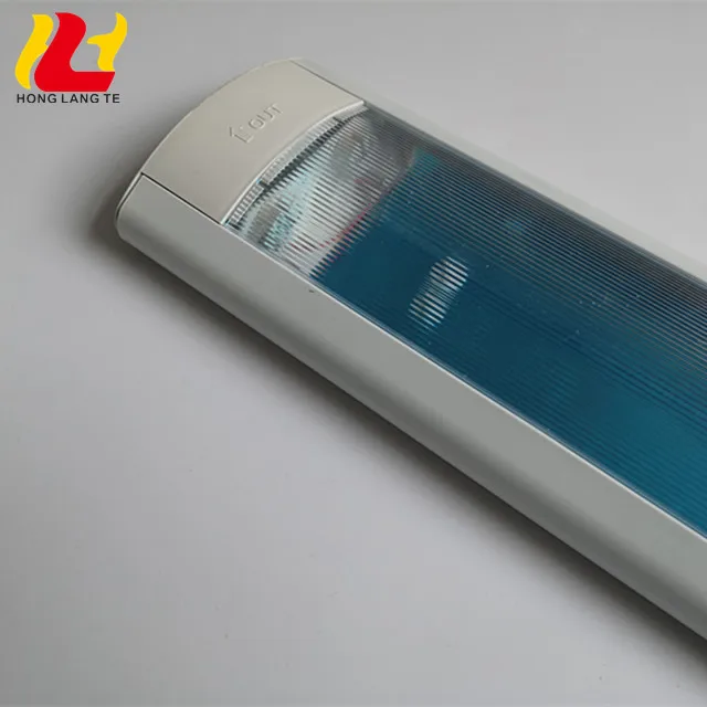 
1.2M 0.6M 5Ft Dustproof PS Reflector T8 LED Fluorescent Lamp Double Tube Ceiling Linear Light Housing Without Ballast Or Starter 