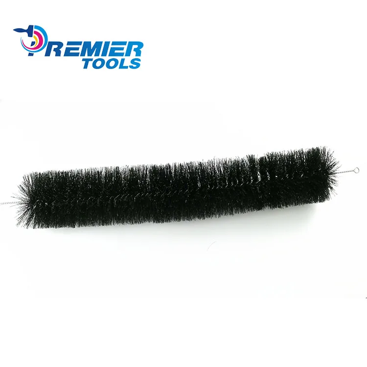 Telescopic roof gutter brush guard