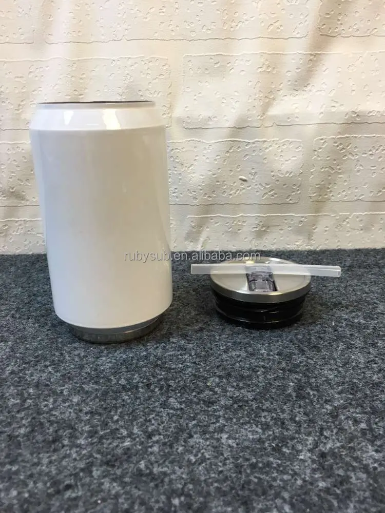 RubySub Sublimation Blanks Vacuum Hot Sublimation Stainless Steel Water Bottle Water Bottles with Straw