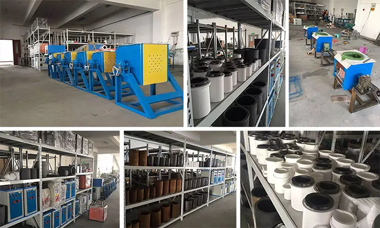 factory price electric 10kg scrap iron melting furnace manufacturer for metal melting