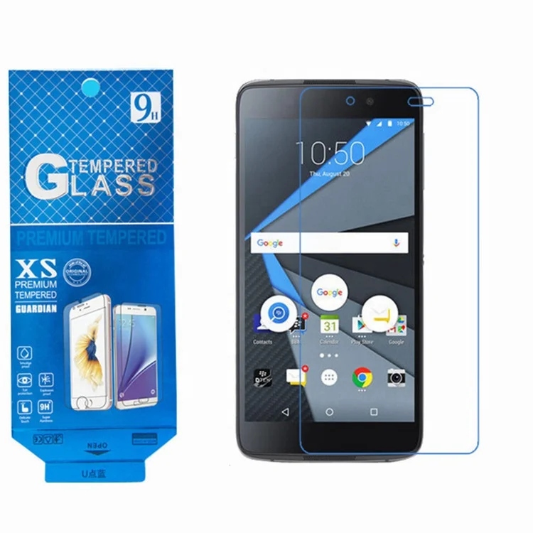 9H Clear Cell Phone Tempered Glass Screen Protector For Blackberry Neon Dtek50