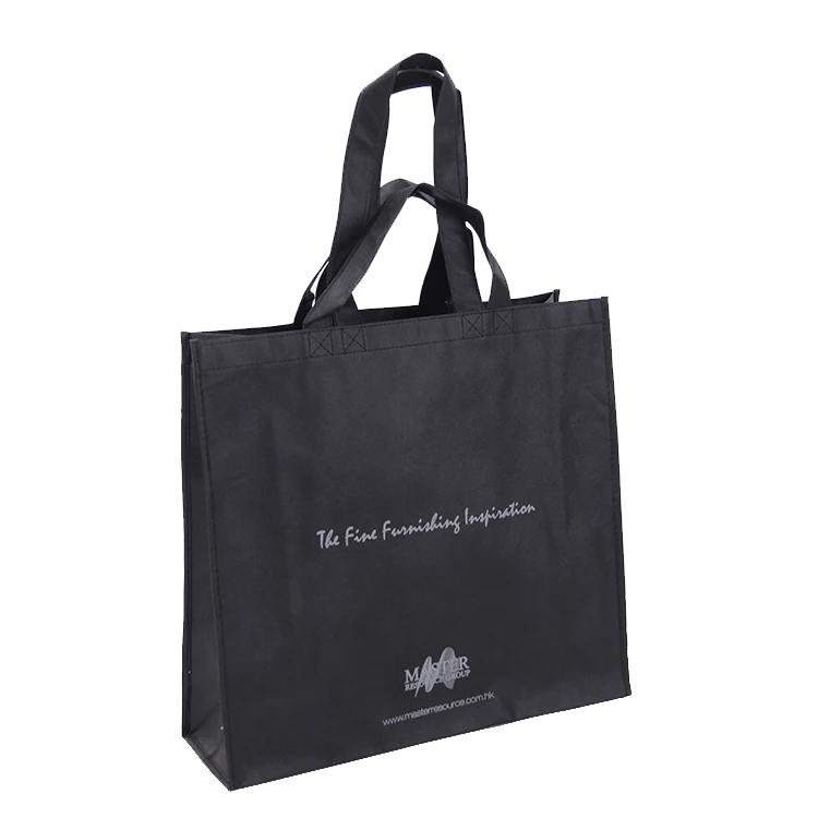 Wenzhou custom double handle Non woven shopper bag