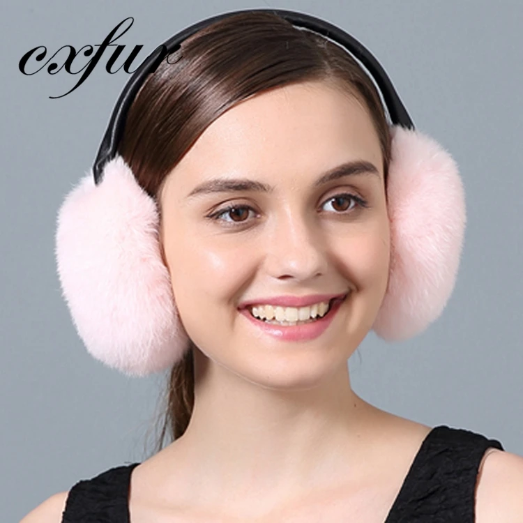 CX-A-56A Рекс Наушники Зима Оптовая моды с натуральным кроличьим мехом детские наушники