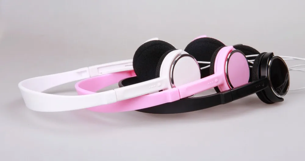 kid stereo headset small kid headphone with Volume control hearing protecting