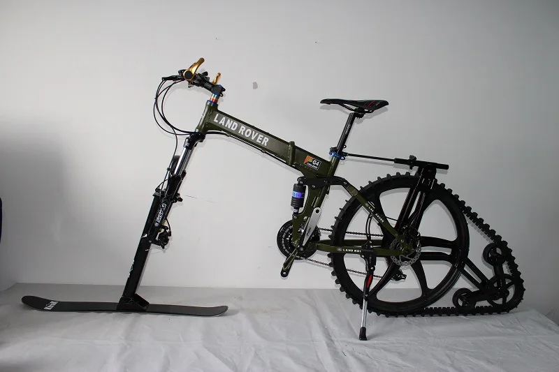 Hallomotor лыжная система K-trak для горного велосипеда