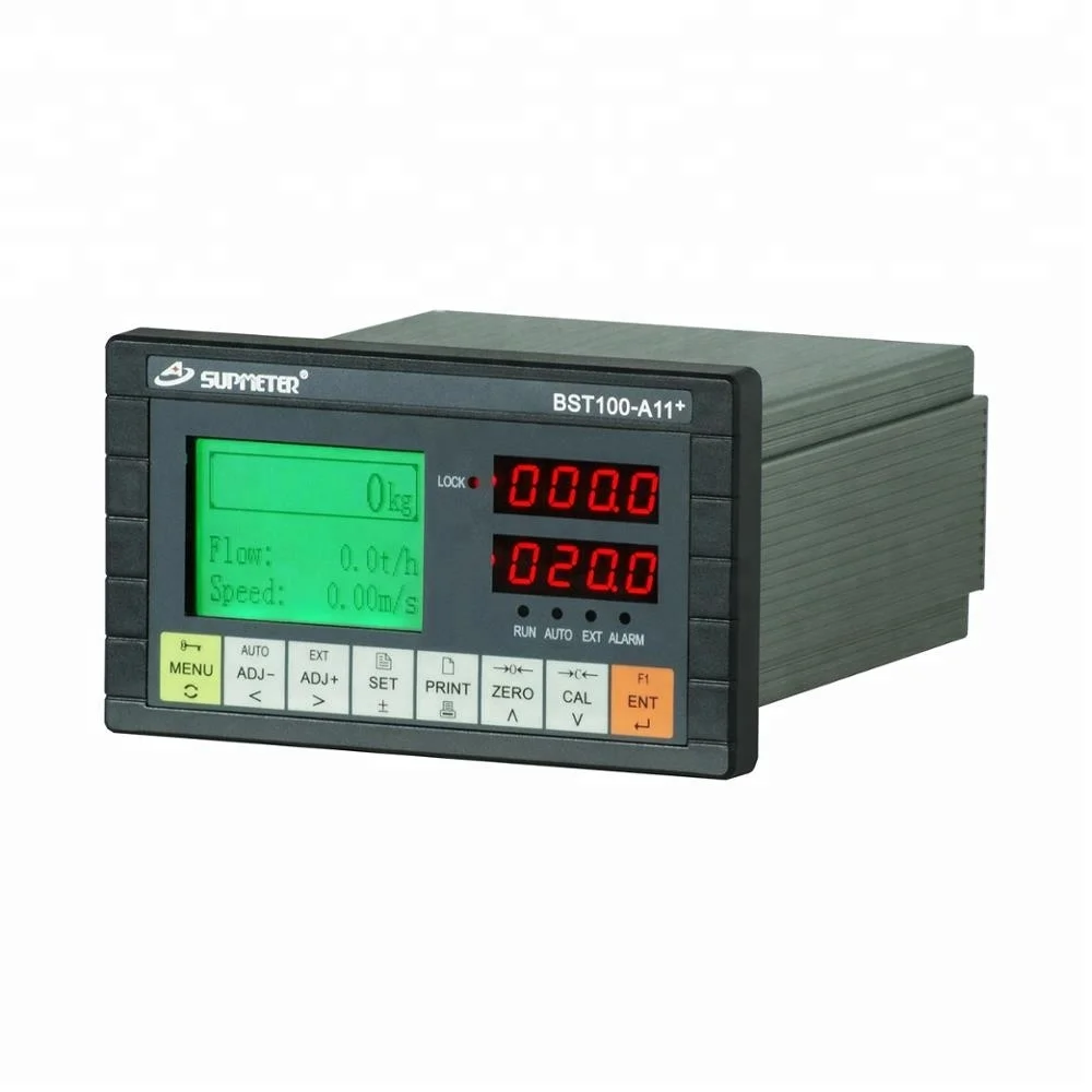 Panel mounted weighing controller for belt scale with MODBUS ASCII and MODBUS RTU