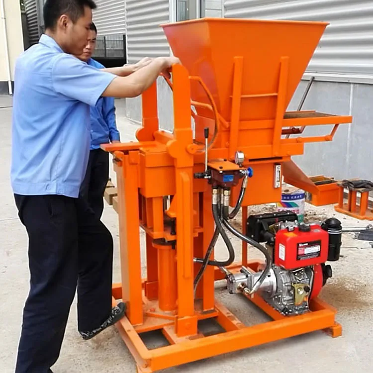 Cheap Brazil Issb Interlocking Diesel Engine Clay Soil Bricks Making Machine