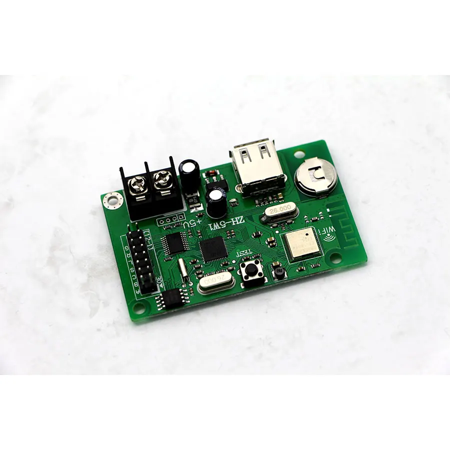 Easy Manipulation ZH-5W1 With Wireless Router Function P10 LED Display Controller Cards