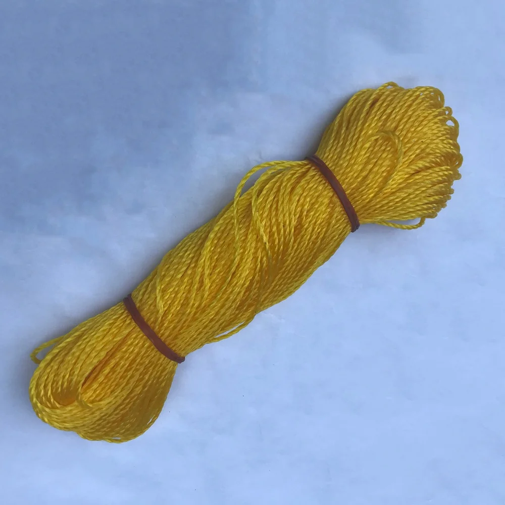 Indoor Sport PE Polyester Volleyball Soccer Tennis Court Marking kit Net Rope court boundary lines with Corner Anchors