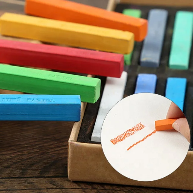 
Artist 24 Colors Soft Pastel for Painting and Drawing 