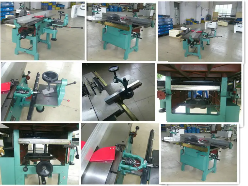 Combined woodworking machine