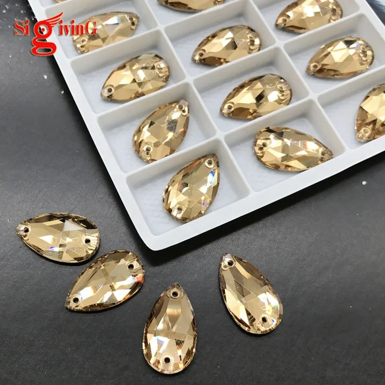 High shinny mirror beads flat acrylic flatback resign gemstone sew on rhinestones in bulk
