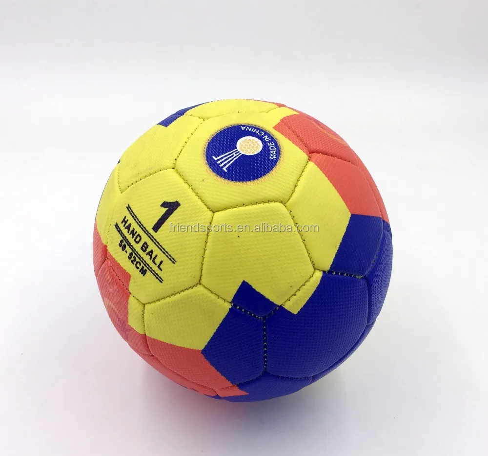 size 12 3 ( machine stitched ) HANDBALL with PVC ( textured ) body