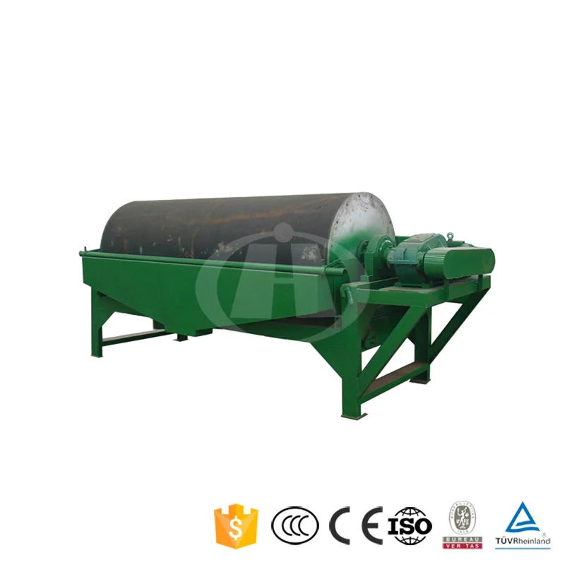 Wet or dry magnetic separator concentrator/ iron ore beneficiation plant