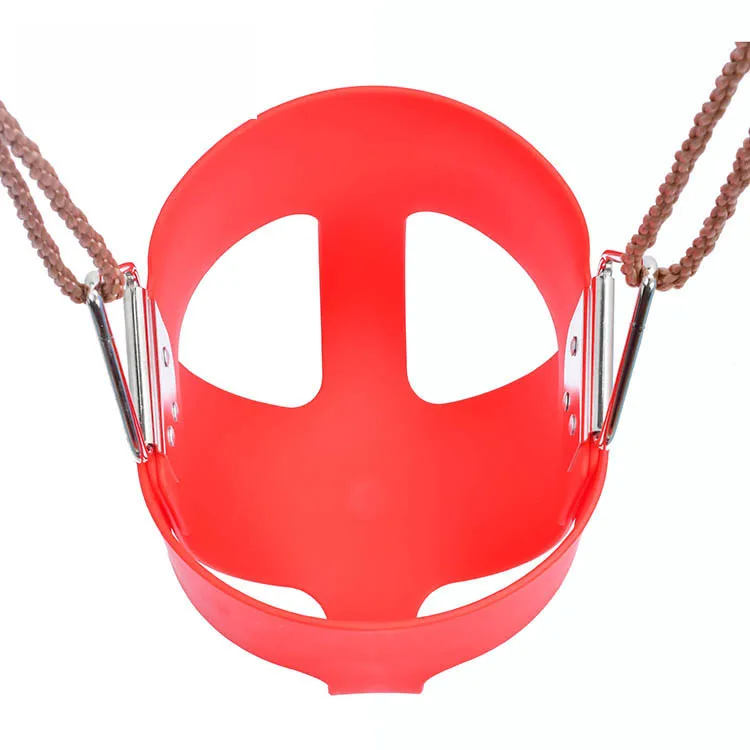 fashion safe EVA full bucket baby swing set indoor and outdoor playground patio park kids swing