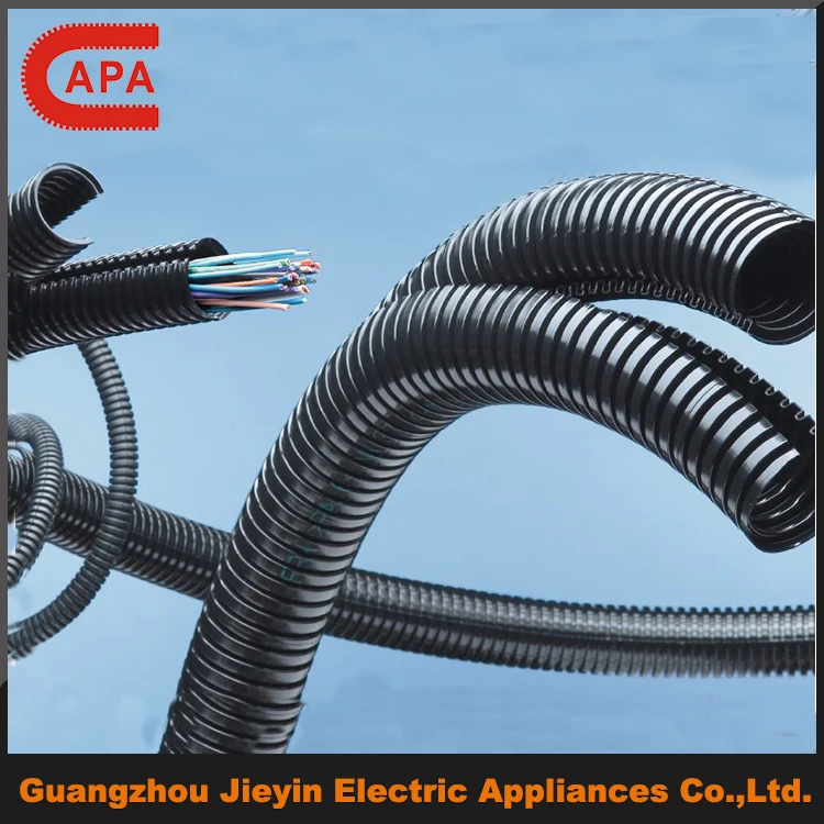 25mm plastic flexible corrugated electrical conduit pipes/tubing