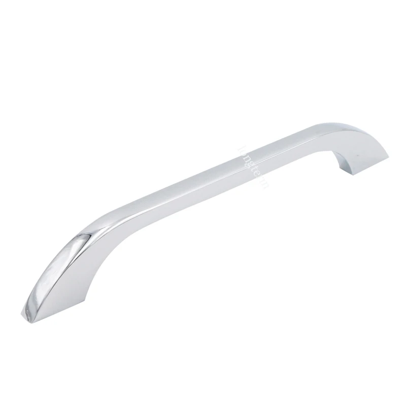 ECONOMIC Cabinet Wardrobe Drawer Handle Knob Kitchen Hardware Pulls Black Chrome Modern Decorative Furniture Handle