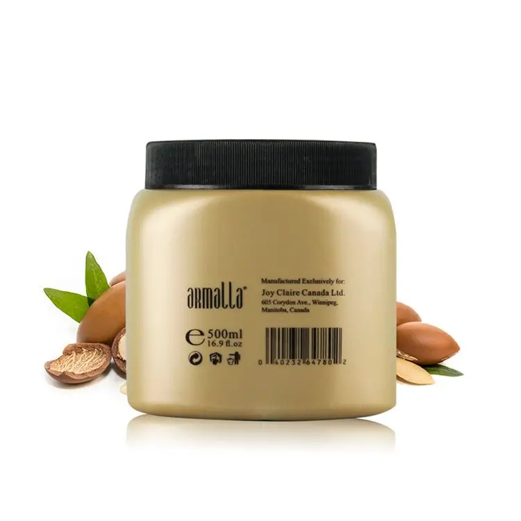 Оптовая продажа, лучший продукт для ухода за волосами ARMALLA, увлажняющая маска для волос с аргановым маслом, Органическая