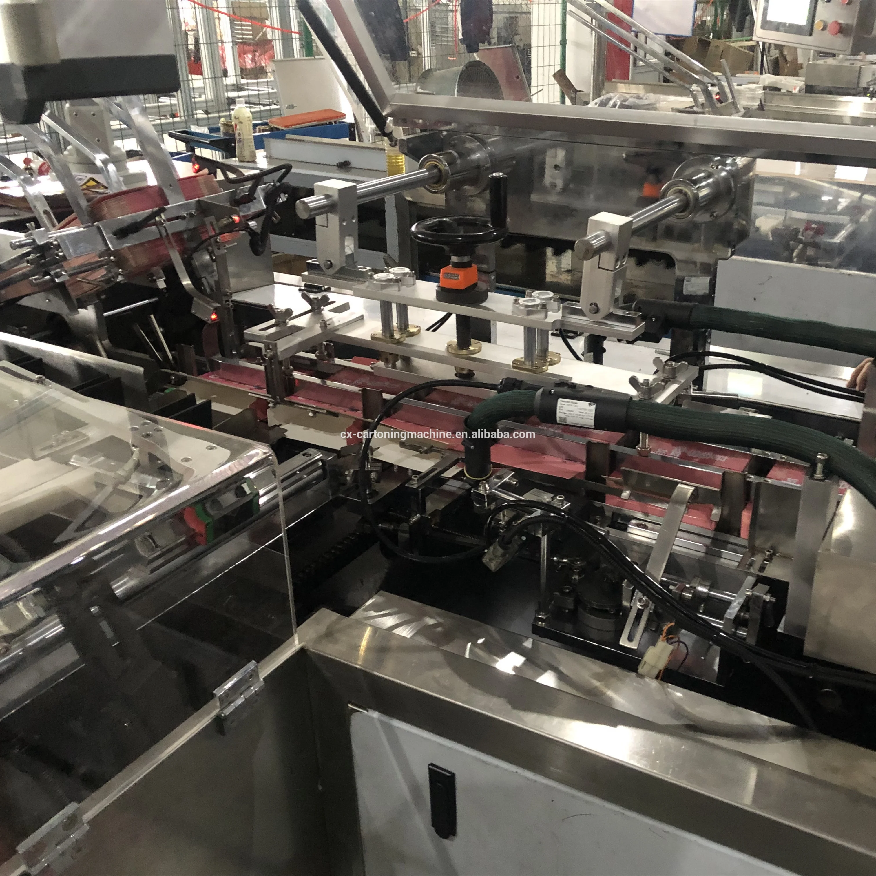 
Automatic Eye Mask Cartoning Equipment with Hot Melt Sealing Machine for Bag Case Packing 