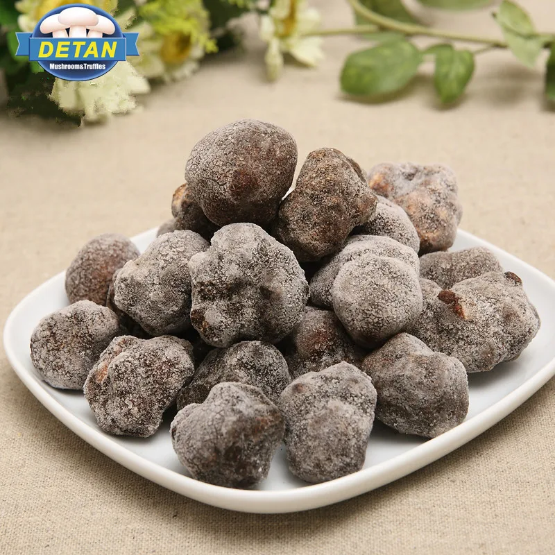 Detan Sell China Frozen Black Truffle Mushroom Fungus Price