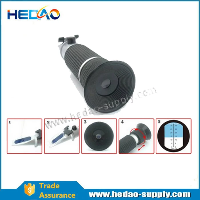 Новый РХБ-90ATC Brix рефрактометр мед тестирования оборудования