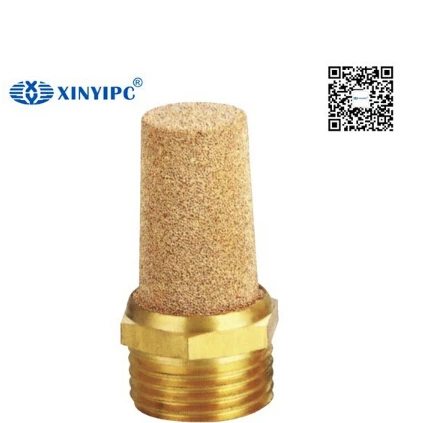pneumatic muffler silencer filter brass muffler control flow