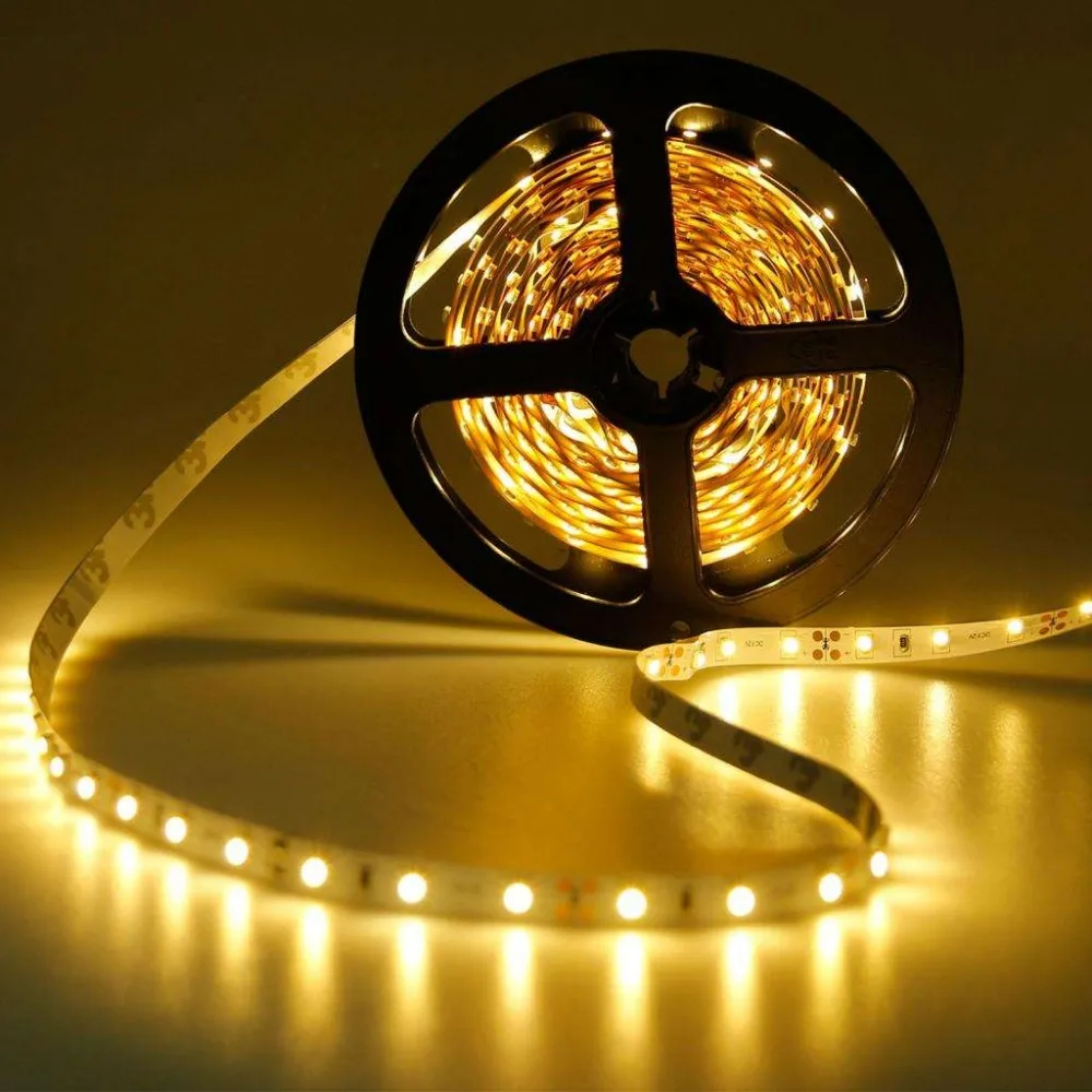 dc12v 5m roll 60leds flexible led strip  IP65 SMD 5050 outdoor 12 volt led light strips