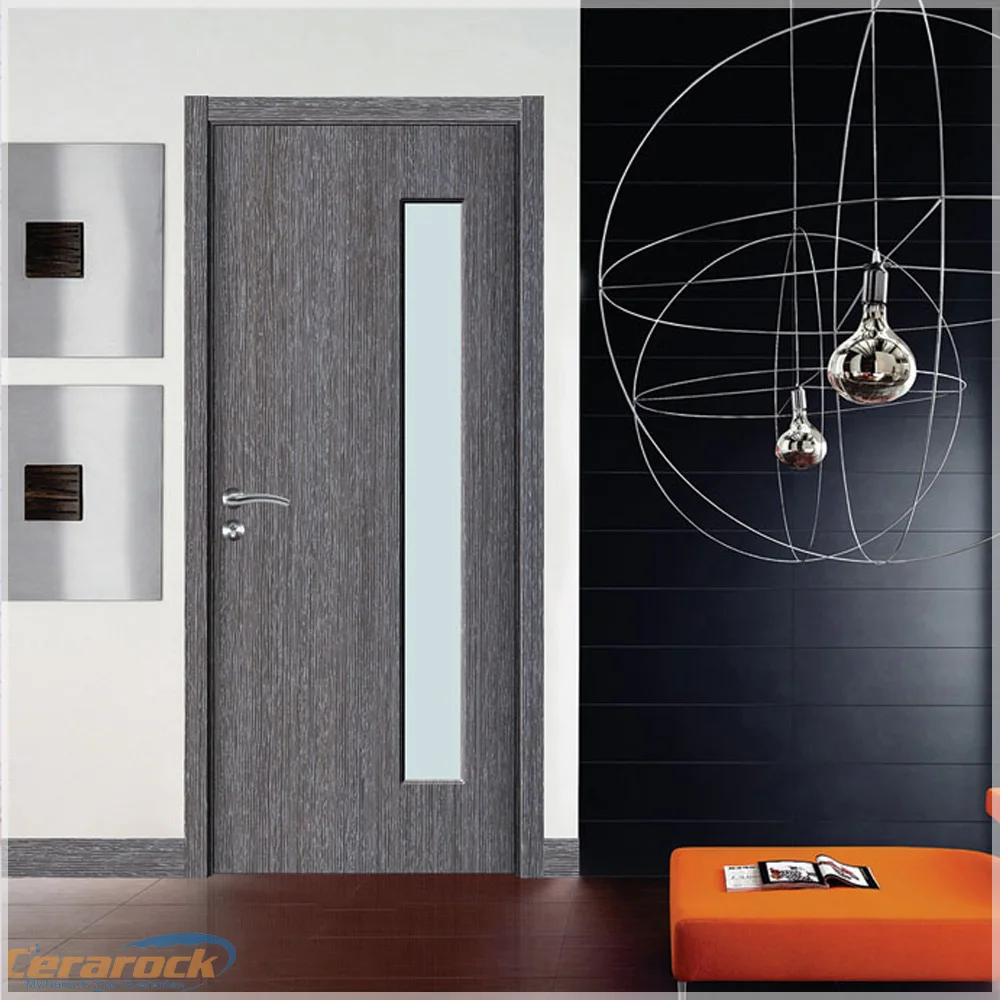 Cerarock PVC MDFwood door, PVC plastic interior door