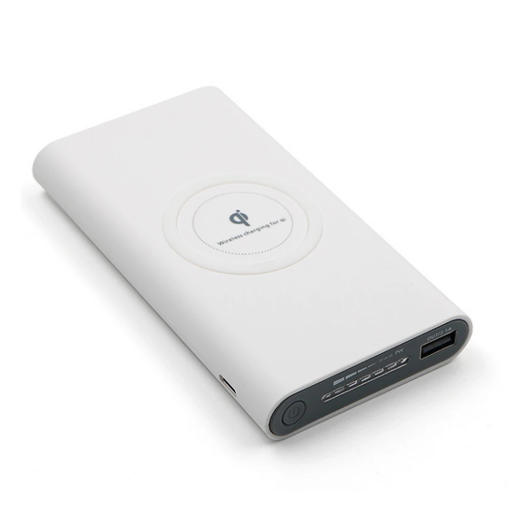 2018 трендовые Горячие Продукты QI Беспроводное зарядное устройство Power Bank 10000 мАч