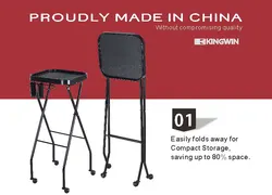 Складной портативный сервисный лоток для салонов спа