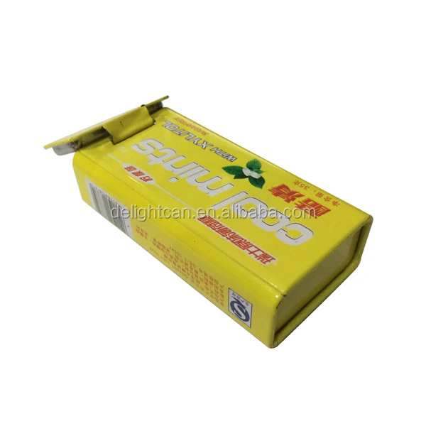 Mint Sweet Small tin metal packaging boxes