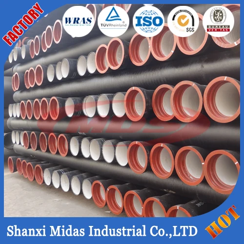 Iso2531 трубы из ковкого чугуна первоклассный k9 для питьевой воды