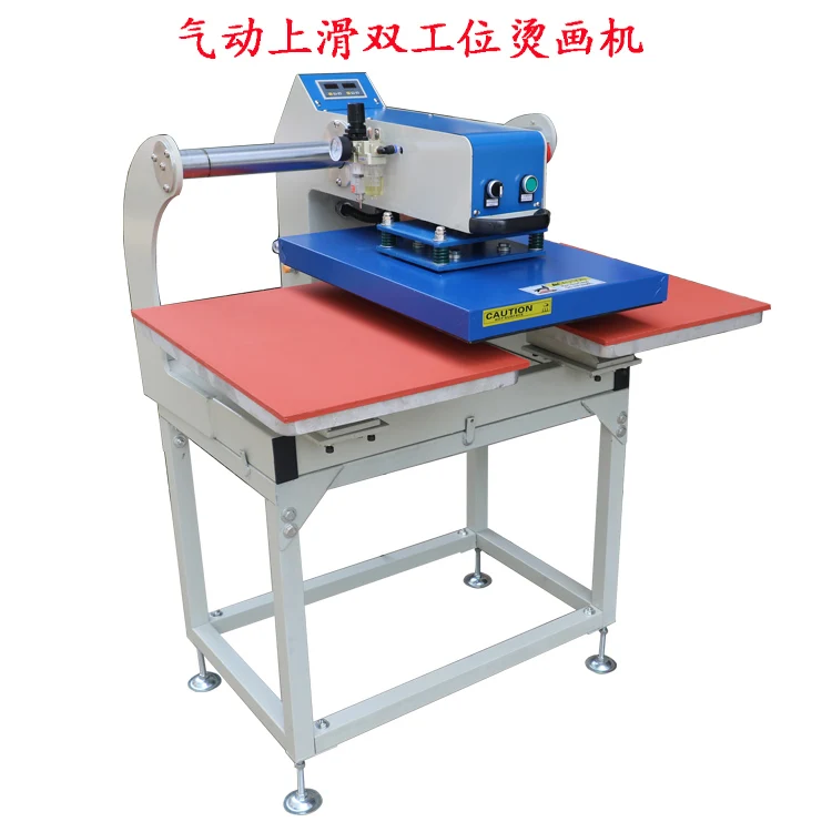 CE Approved automatic  40*40cm Pneumatic t shirt  heat press machine
