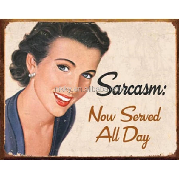 
Vintage style wall decorative metal sign/small metal sign/decorative metal word signs 